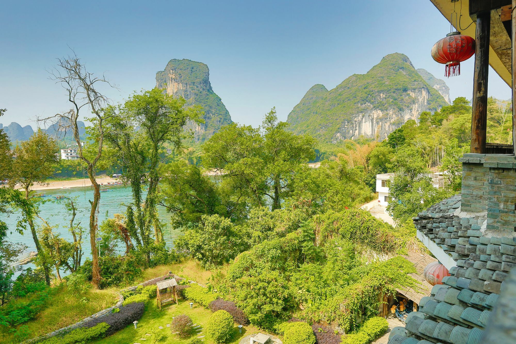 Yangshuo River Lodge Hotel Esterno foto