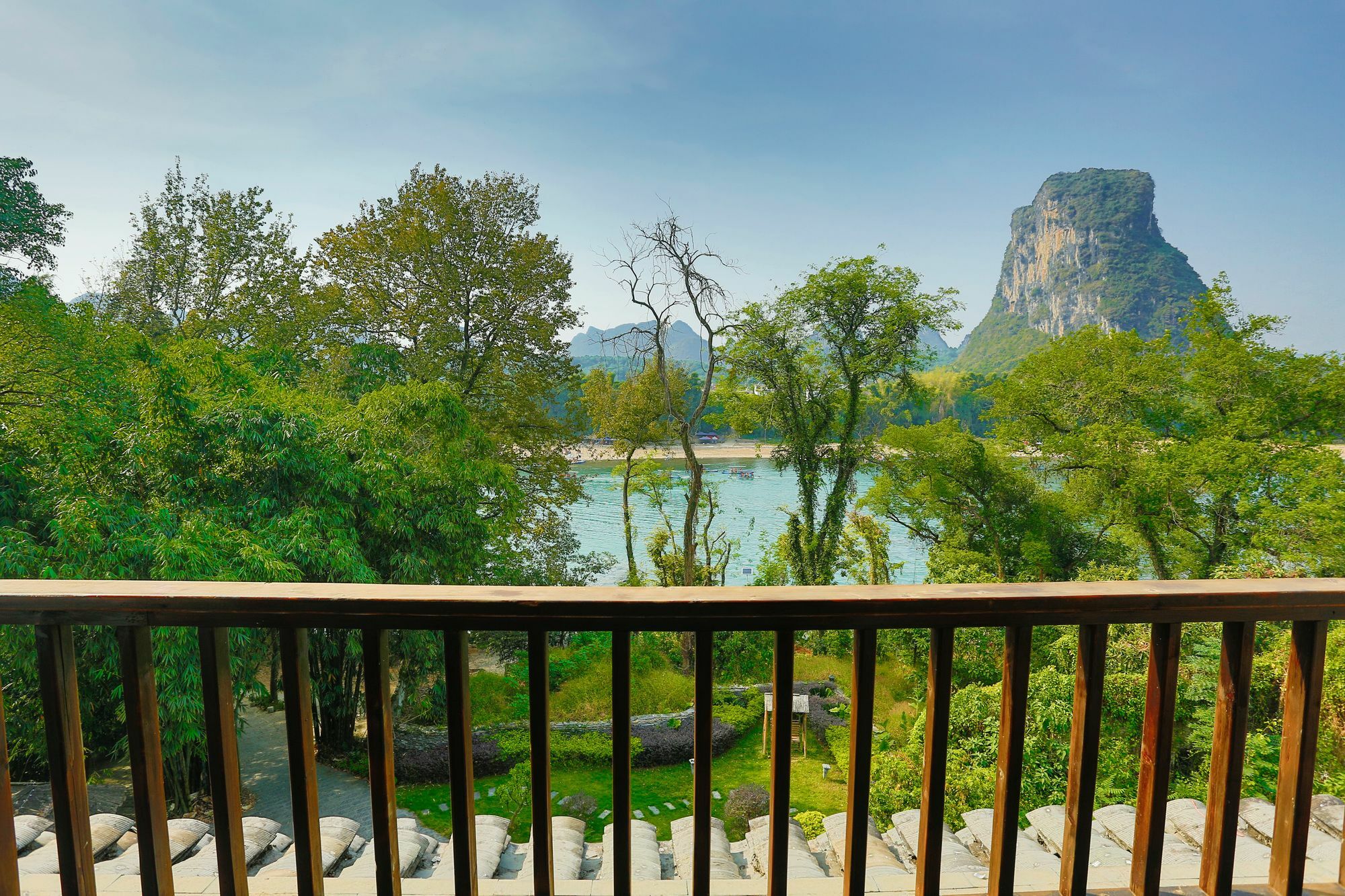 Yangshuo River Lodge Hotel Esterno foto