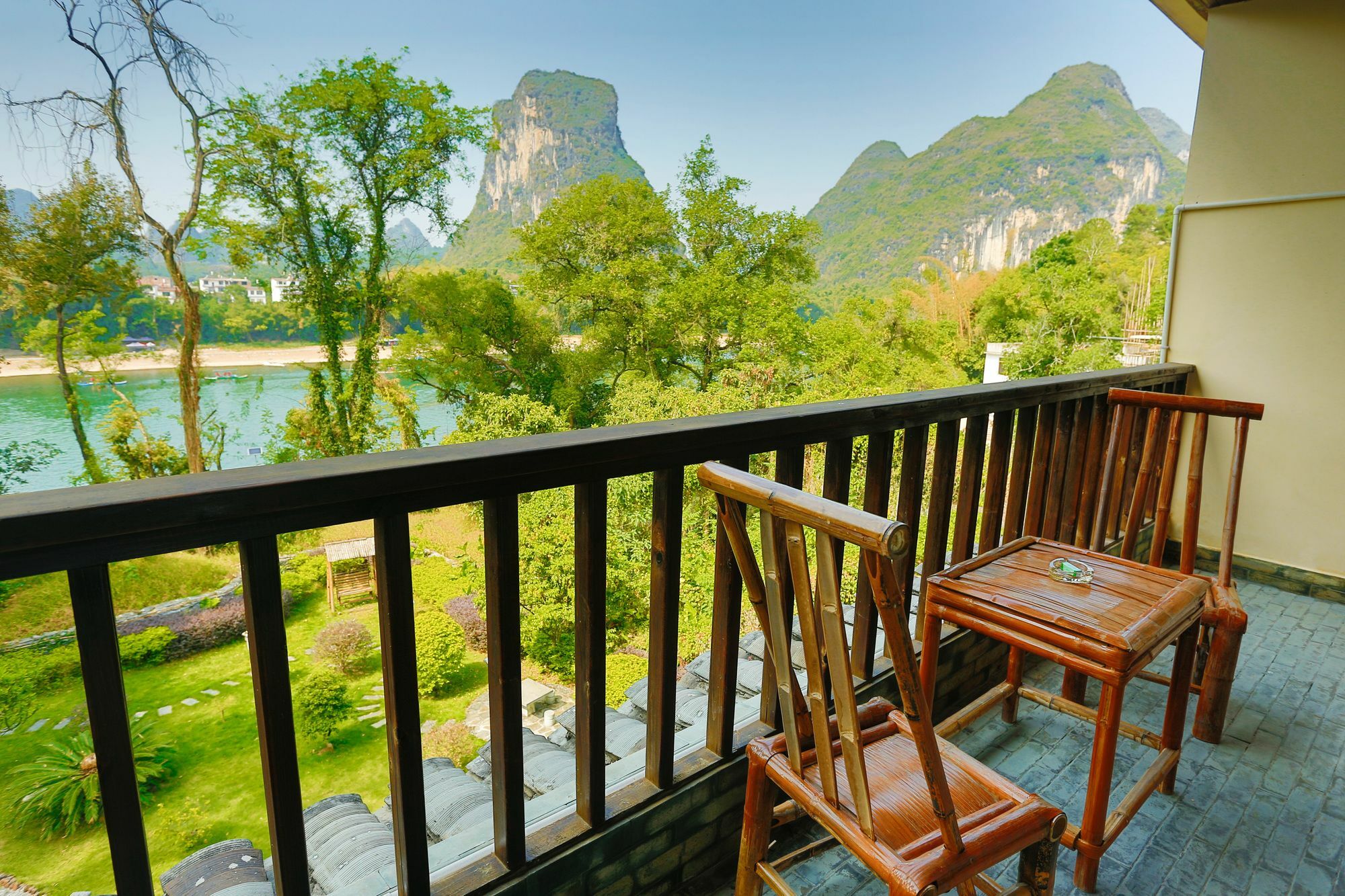 Yangshuo River Lodge Hotel Esterno foto