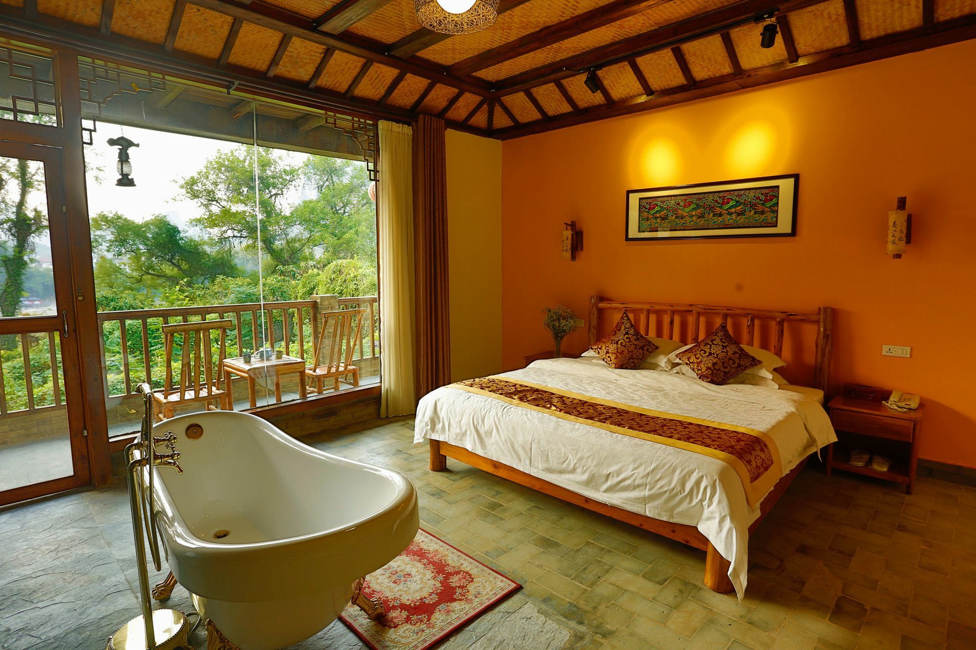Yangshuo River Lodge Hotel Esterno foto